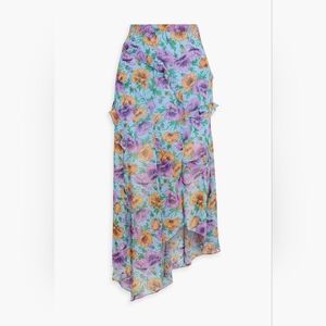 Veronica Beard Silk Maxi Skirt